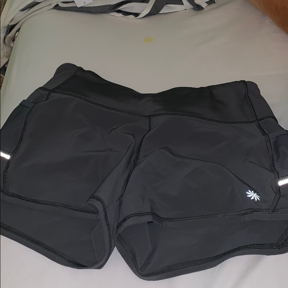 dark grey athleta shorts women’s size XXS